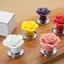 Nội Thất Tủ Tay Cầm Một Lỗ Hoa Hồng Gốm Tay Cầm Hiện Đại Đơn Giản Mục Vụ Tủ Ngăn Kéo Tủ Quần Áo Tay Nắm Cửa NPW8