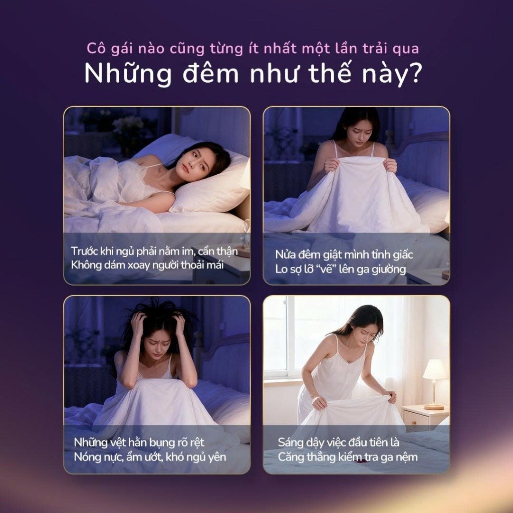 [1 BỊCH 8 MIẾNG] Băng Vệ Sinh Dạng Quần Bata Nhật Bản Thấm Hút Tốt, Chống Tràn 360 độ, Dùng Được Cả Ngày Và Đêm