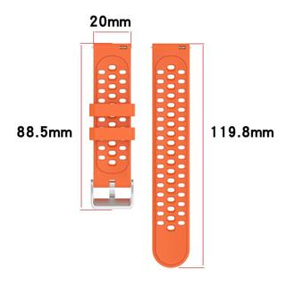 Dây đeo đồng hồ silicon cho Huami Amazfit Active 3 Premium Sapphire Edition 45mm Vòng tay thể thao có thể tái sử dụng