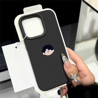 DànhCho IPhone 17 16 15 14 13 12 1 ProMax XS Max 7 8 Plus Dễ thương cặp vợ chồng điện thoại trường hợp da vân trường hợp