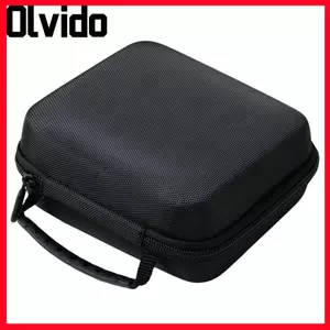 Hộp lưu trữ OLVIDO EVA, Tai nghe dây kéo cứng chống sốc, Hộp đựng tai nghe bảo vệ đa năng bền bỉ Du lịch