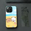 BK-2 BUBU DUDU Vỏ Điện Thoại Hoạt Hình Cho IPhone 17 16 14 Pro 15 13 12 Max 11 XR XS 6 Air 7 8 6s X Luxury Glass Cove