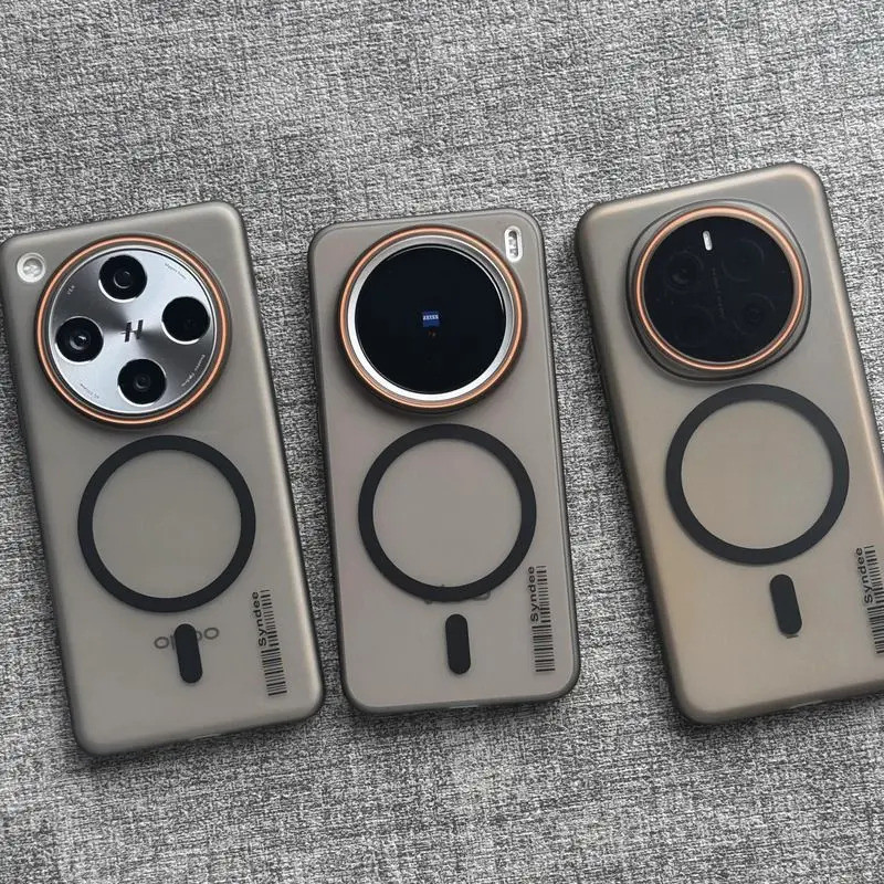 Ốp Lưng Cho Honor X5C Plus Honor X9D X9C X9B X9A X8C X8B X7D Sạc Không Dây Từ Tính Mờ Trong Suốt Bảo Vệ Chống Rơi Cho Honor X9C Vỏ