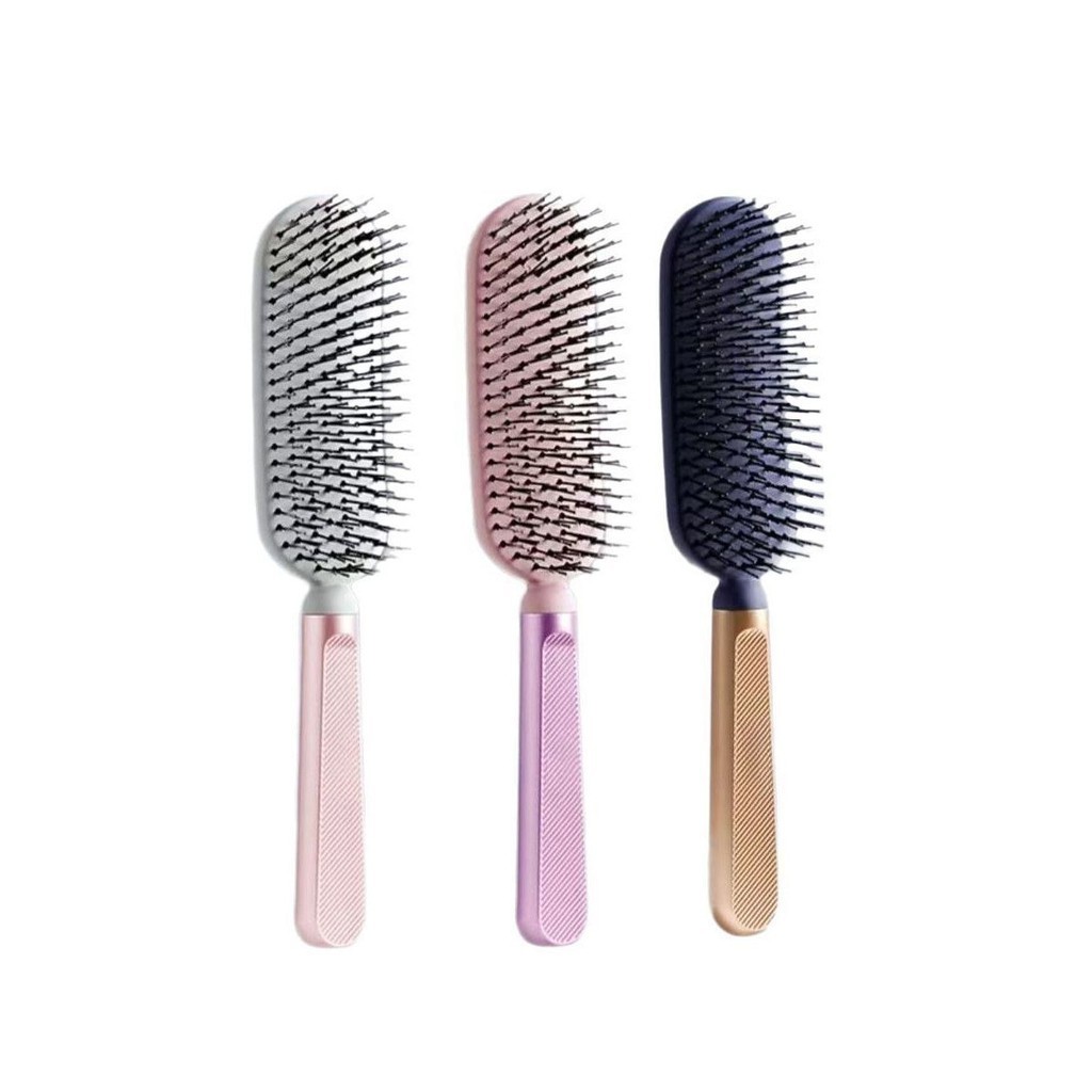 [2026 MỚI ] Lược Massage da đầu sức khỏe Detangling Static Volumizing Brush Wet Dry Use