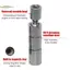 TRTR Spark Plug Soet Cờ Lê Adapter 14mm16mm Bộ Khớp Đa Năng Với Từ Tính Linh Hoạt Soet Tường Mỏng 3 / 8 "Drive Car Repair Tool VN
