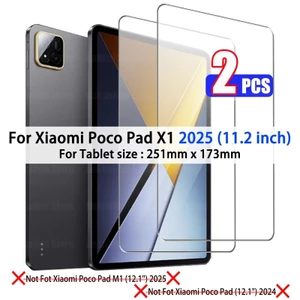 1-2 Chiếc HD Kính Cường Lực Cho Xiaomi Poco Pad X1 11.2 M1 12.1 Matte Tablet Bảo Vệ Màn Hình Cho Xiaomi Mini 8.8 8 Pro 11.2 Chống Ánh Sáng Xanh Kính Phim