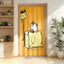Rèm cửa Pompompurin dễ thương Rèm Polyester nhẹ cho phòng ngủ Phòng khách Máy chăm sóc dễ dàng có thể giặt được
