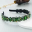Băng đô PYCOU Baroque, Phong cách và toàn kim cương, Dây buộc tóc nữ đính đá cổ điển Phụ kiện tóc