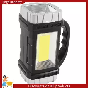 Đèn pin năng lượng mặt trời di động Đèn pin LED để cắm trại ngoài trời Đi bộ đường dài