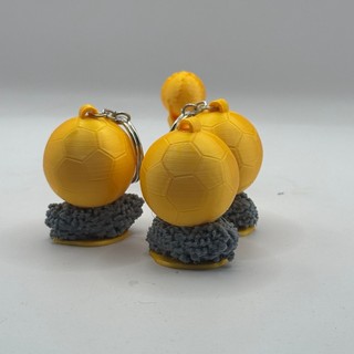 Móc Khóa Cúp Vàng World Cup & Quả Bóng Vàng  - Mô Hình Mini Trang Trí Balo, Chìa Khóa Xe Độc Lạ