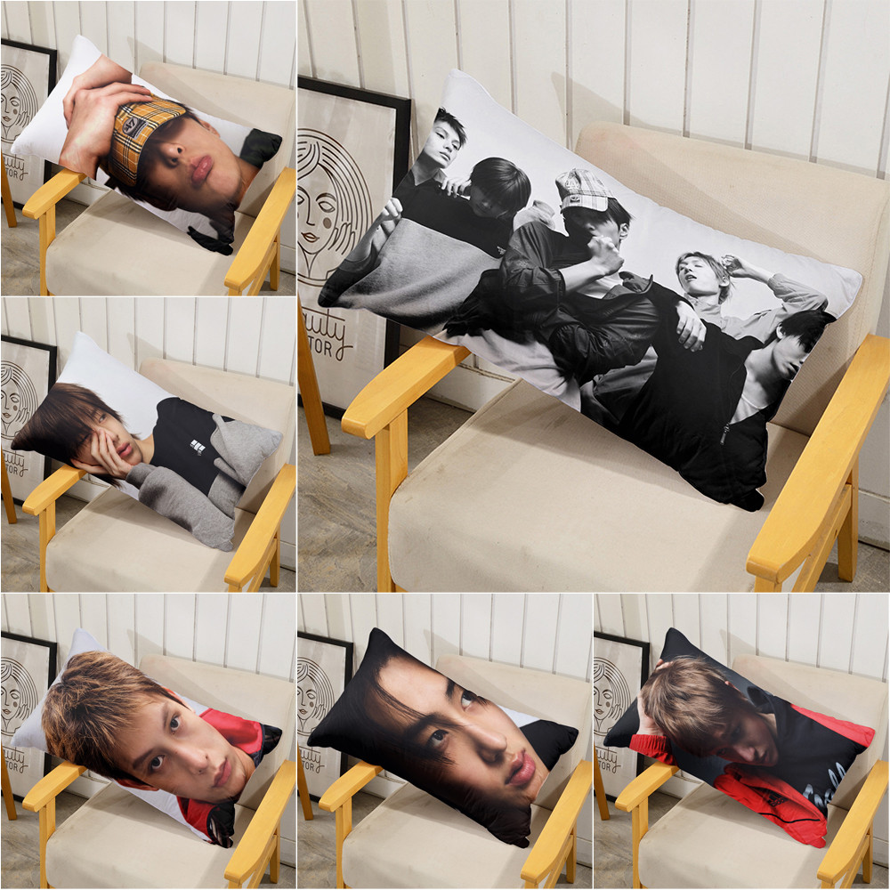 Vỏ gối Kpop CORTIS 'STUDIO 'Vỏ gối bằng vải Polyester hình chữ nhật một mặt, có thể giặt được, Thích hợp để trang trí phòng khách giường Sofa (Không bao gồm lõi)