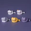 8 Chiếc Hoạt Hình Mới Mini Hạnh Phúc Cầm Tay Mèo Đồ Trang Trí Động Vật Hình Mèo May Mắn Mẫu May Mắn Giàu Có Nhà Để Bàn Xe Trang Trí Đồ Chơi