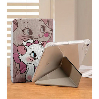 Marie cat The Aristocats Ốp bảo vệ gập chữ Y cho iPad cho Air 4/5/6/7/8 M3 M5 iPad Gen 11 A16, Pro 11 M4  Chống sốc