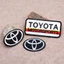 BMW Benz Ferrari Toyota Xe Ô Tô Logo Thêu Vải Dán Trên Quần Áo Quần Túi Sắt Trang Trí Trên Miếng Dán Velcro Cho Người Phụ Nữ