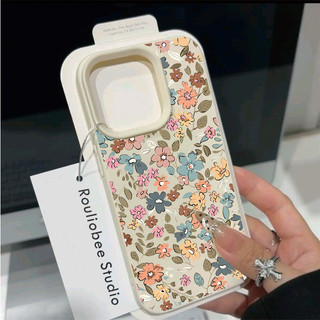 Ốp Điện Thoại Họa Tiết Lá Hoa Lánh Toàn Màn Hình Cho Samsung Galaxy S25 FE S26 S24 Ultra S23 S21 S20 FE S22 Ultra Plus Bao Da Kẹo Thời Trang Da PU Mềm Mờ Silicon