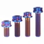 NOTE1 Vít Hợp Kim Titan, Bu Lông Titan Hợp Kim Titan 10 / 15 / 20 / 25 / 30mm GR5, Vít Trang Trí M6 Vít Chống Trộm