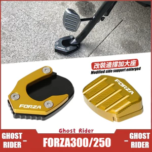 Thích Hợp Cho Xe Honda FORZA250 FORZA300 NSS350 Sửa Đổi Bên Hỗ Trợ Cực Lớn Ghế Bên Chân Máy Đệm Chống Trơn Trượt Hỗ Trợ Đế Phụ Kiện