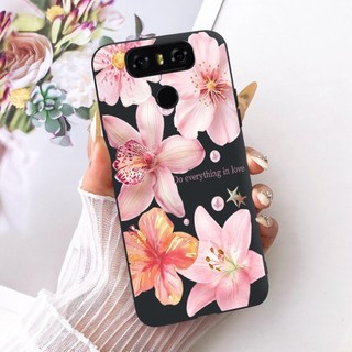 Dành Cho LG G6 Plus Vỏ H870 H871 H872 LGM-G600K Họa Tiết Hoa Đẹp Mềm Màu Đen Silicon Dành Cho LG G6 G6 + G6Plus Vỏ Điện Thoại
