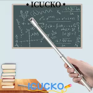 ICUCKO Baton, Bút con trỏ đa chức năng, Bút bi kính thiên văn màu bạc nhẹ chất lượng cao