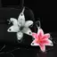 Creative Orchid Lily Mô Phỏng Móc Khóa Hoa Thời Trang Bapa Phụ Kiện Trang Trí [Mới]