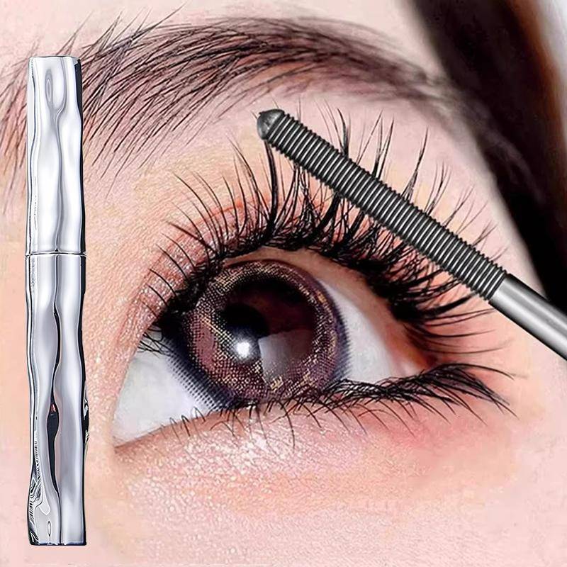 [KvJJL-t] Mascara dài 3D chống thấm nước Ống thép lông mi Primer Eye Mies Brush Long-Wearing Silk Mascara Mỹ phẩm Quà tặng mới