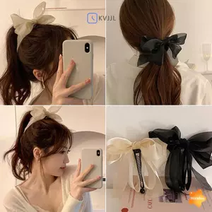 Thời Trang Mới - Nơ Chuối Kẹp Tóc Cho Nữ, Tạo Đuôi Ngựa và Phụ Kiện Tóc