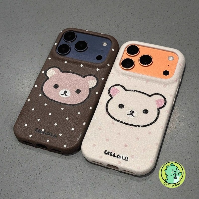 Ốp Điện Thoại Rilakkuma Dễ Thương Cho Redmi Note 15 14 13 12 11 10 Pro Plus Turbo 11T 11S 10T Pro + Turbo 4 Pro 5G 4G Bao Da PU Hoạt Hình Dễ Thương