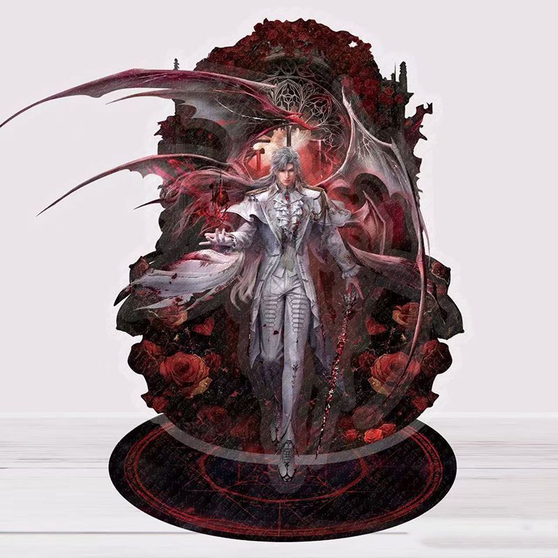 SQ3 Tình Yêu Và Không Gian Sâu Đĩa Đứng Sylus Acrylic Tấm Đứng Ký Anime Để Bàn Trang Trí QS3