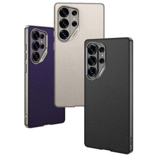 Ốp Da Vỏ Cứng Funda Cho Samsung Galaxy s26 ultra s25 s24 s23 Vỏ Siêu Mỏng