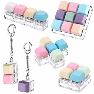 Bán Bàn Phím Fidget Đồ Chơi Bàn Phím Fidget Móc Khóa Bàn Phím 4 Trong 1 Nút Giải Nén Giảm Căng Thẳng Fidget Người Lớn Lo Âu Quà Tặng