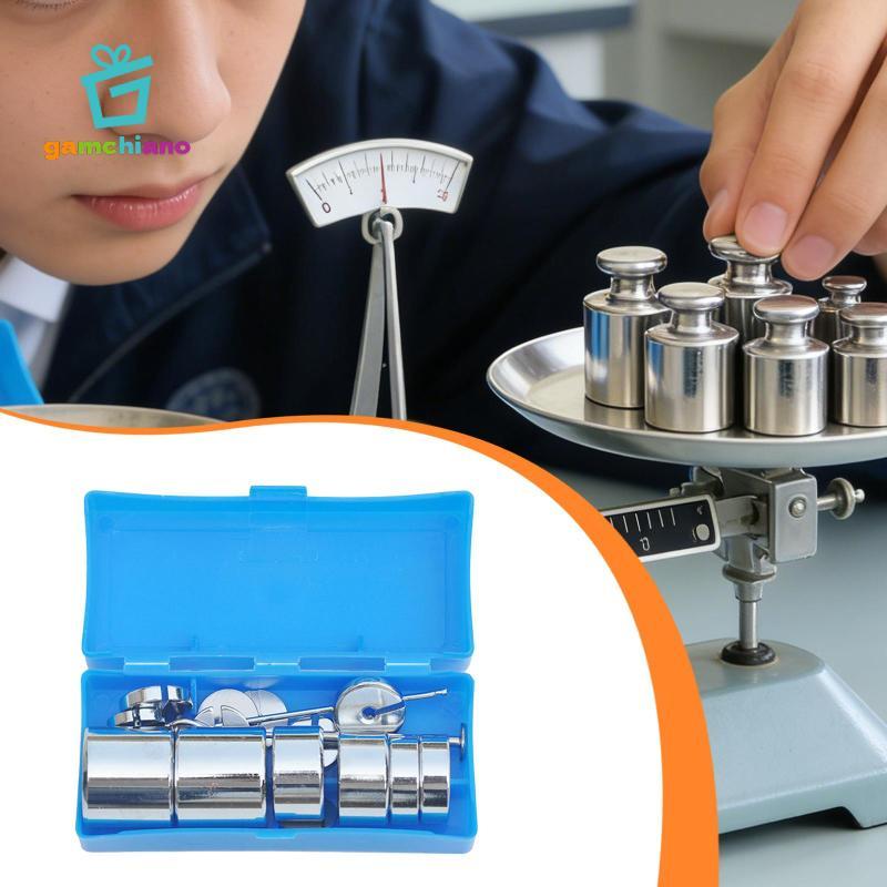 Bộ trọng lượng có rãnh gamchiano - Dụng cụ giáo dục - Chất liệu giảng dạy - Khối có rãnh đa năng