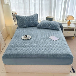 Bộ Ga Gối Nỉ Min Min Cao Cấp – Siêu Mềm, Dày Dặn, Giữ Ấm Tốt – Nhiều Màu Sang, Phù Hợp Mọi Kích Thước Giường ( <25cm )
