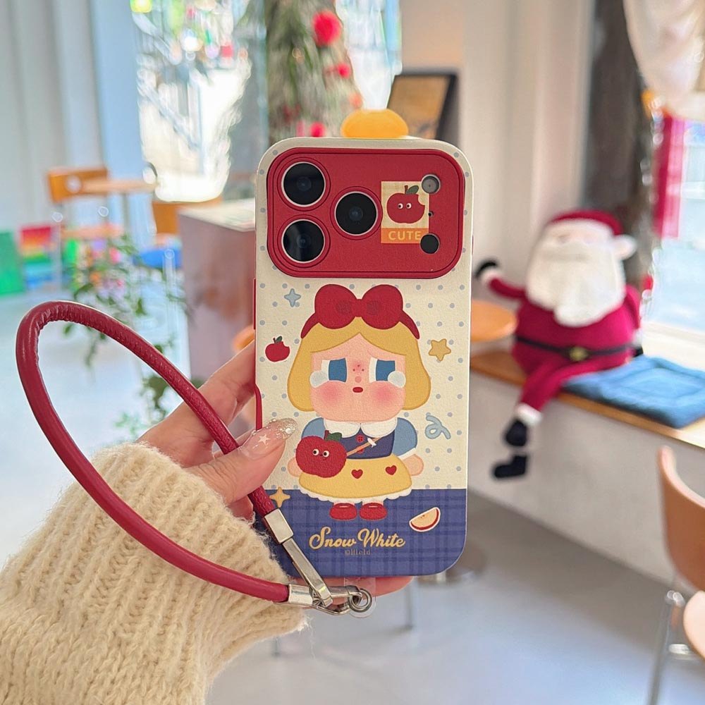 Ốp Lưng Cứng Tương Thích Với iPhone 13 14 14Pro 14ProMax 15 15Pro 15ProMax 16 16Pro 16ProMax 17 17Pro 17ProMax Ốp Họa Tiết Bạch Tuyết
