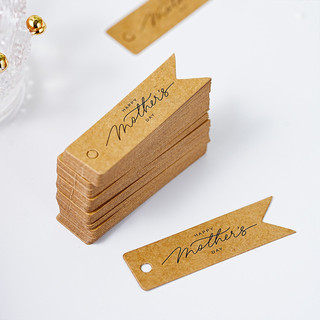 100 Chiếc Chúc Mừng Ngày Của Mẹ Thẻ Treo Giấy Thẻ Cho Đồ Trang Trí DIY Ngày Của Mẹ Ủng Hộ