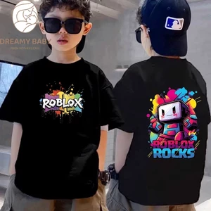 COD✅ (Hồ Chí Minh)DREAMY BABY Quần áo trẻ em cho áo thun Áo sơ mi có kích thước in hoa văn thoáng khí cho bé trai