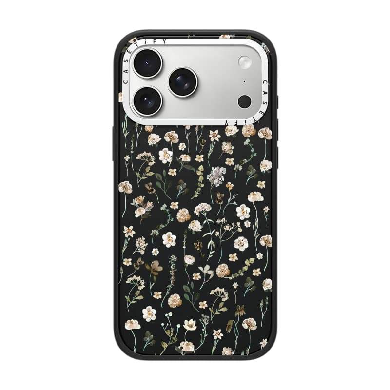 CASECASE X Hoa Mẫu Ốp Lưng Máy Ảnh Trắng Vòng Phiên Bản Mờ Đen Cứng Hút Từ Tính Tác Động Dành Cho Apple IPhone 13 14 15 16 17 Pro Max Air Plus Có Hộp