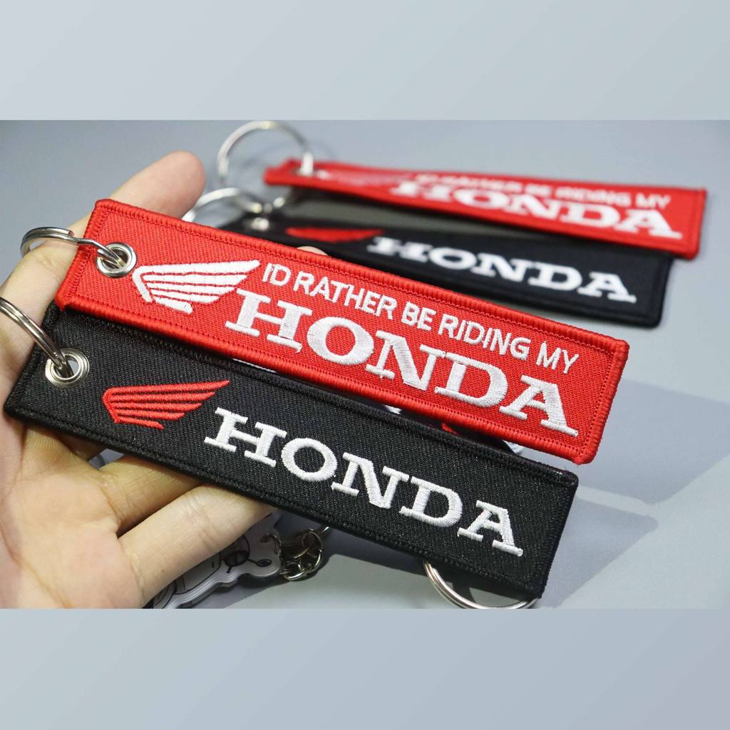 Mới Honda La125 / NS150 Acrylic Xe Máy Móc Khóa Cá Tính Xe Máy Mặt Dây Chuyền Thêu Xe Máy Móc Khóa
