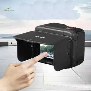 1 Bộ Phụ Kiện Máy Ảnh Mũ Trùm Đầu Màn Hình Từ Tính Cho Insta360 Ace Pro / Ace Pro 2 Bảo Vệ Chống Trơn Nắng Tấm Che Eo-Level Viewfinder mới