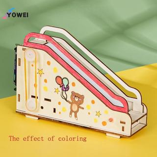 YOWEI Sáng Tạo Bằng Gỗ Cơ Thang Máy 3D Xếp Hình Mô Hình DIY Lắp Ráp Bộ Đồ Chơi Cho Trẻ Em Khoa Học Quà Tặng Trang Trí Phòng VN