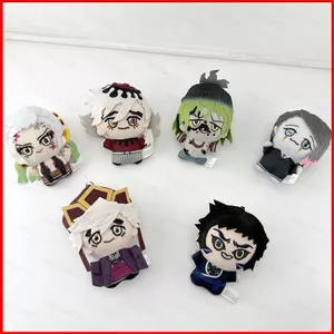 BH2 Demon Slayer: Kimetsu no Yaiba Gyutaro Douma Enmu Plushie Túi búp bê Cotton sang trọng dễ thương Móc khóa quyến rũ HB2