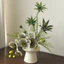 hoa giả trang trí nhà cửa hoa lụa cao cấp bình hoa decor phòng khách sang trọng bộ hoa nghệ thuật đặt bàn làm việc đẹp quà tặng