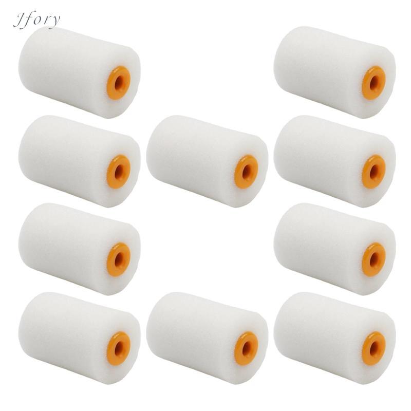 Jfory Con lăn sơn bọt biển Công cụ vẽ phần nhỏ Dễ dàng cài đặt Dụng cụ dán tường cho nội thất gia đình