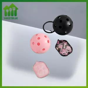 SWEET 3D Kim Loại Thể Thao Cọc Móc Khóa Dành Cho Nữ Vòng Chìa Khóa Pileball Raet Móc Khóa Móc Khóa Móc Khóa Túi Mặt Dây Chuyền n