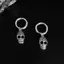 Giày Boot Martin Punk Skull Decorative Chain - Phù Hợp Xu Hướng Y2K và Dự Tiệc