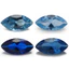 3x6mm ~ 8x16mm Marquise Cắt Các Loại Màu Sắc Đá Cột Sống Tổng Hợp Cho Trang Sức DIY