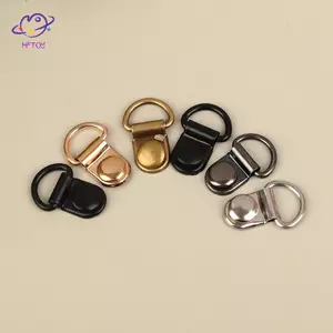 HFTOY 10 Bộ D Ring Bule cho túi sửa chữa Đi bộ đường dài Giày leo núi Sửa chữa thực tế Bule Túi thủ công DIY Phụ kiện trang trí kim loại ~