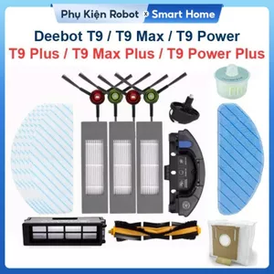 Phụ Kiện Thay Thế Robot Deebot T9, T9 Plus, T9 Max, T9 Max Plus, T9 Power, T9 Power Plus