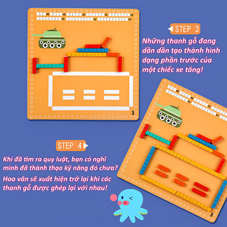 【BabyJoy】Đồ chơi xếp hình toán học giáo dục giúp bé rèn luyện tư duy logic,cải thiện kỹ năng toán học và trí tưởng tượng