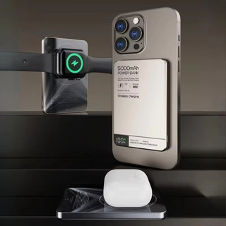 [JLK] Sạc dự phòng từ tính Qi2 10000mAh 20W PD Sạc nhanh Bộ sạc không dây di động Mini cho iPhone Samsung Xiaomi