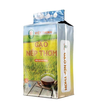 GẠO NẾP THƠM - 2KG - NẾP THƠM MỀM DẺO - GẠO VIỆT THỊNH
